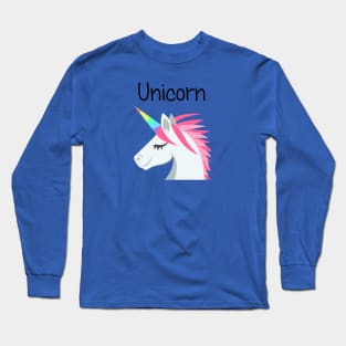 Uni Unicorn Long Sleeve T-Shirt